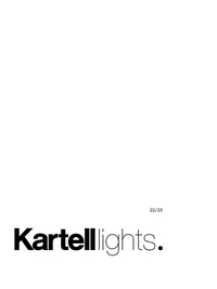 Скачать каталог KARTELL_2022.pdf. Торговая марка Kartell