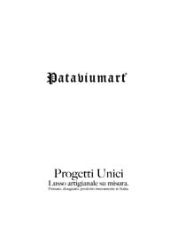 Скачать каталог PATAVIUMART_2016_projects.pdf. Торговая марка Pataviumart