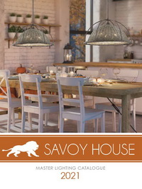 Скачать каталог SAVOY_HOUSE_2021_master_lighting.pdf. Торговая марка Savoy House
