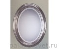 Bertozzi PL626 silver oval 73*93 зеркало