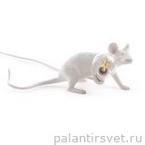Seletti 14886 lying down MOUSE Mouse лампа настольная