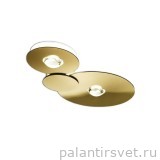Studio Italia Design gold Bugia Double 161010 потолочный светильник