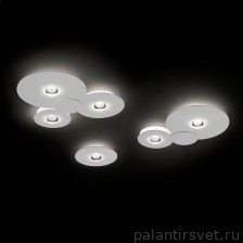 Studio Italia Design Bugia Triple white 161024 потолочный светильник