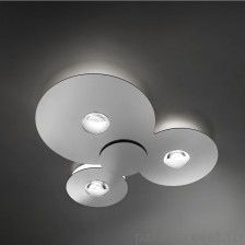 Studio Italia Design Bugia Triple chrome 161017 потолочный светильник
