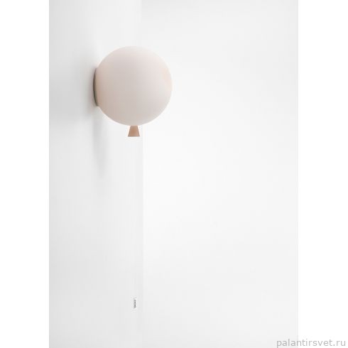 Люстра шар Jellymoon 35 см, одноцветный, белый