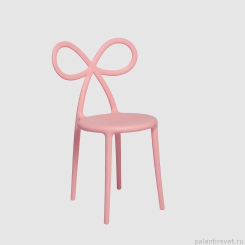 Qeeboo Ribbon chair Pink 80001PI-OS стул розовый бант
