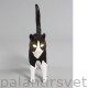 Seletti 15042 FELIX BLACK & WHITE кот лампа настольная