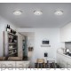 Studio Italia Design Bugia Single white 161020 потолочный светильник